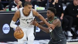 [腾讯全场集锦]🏀马刺客胜2-1森林狼 文班39+15+5帽 爱德华兹32+14+6