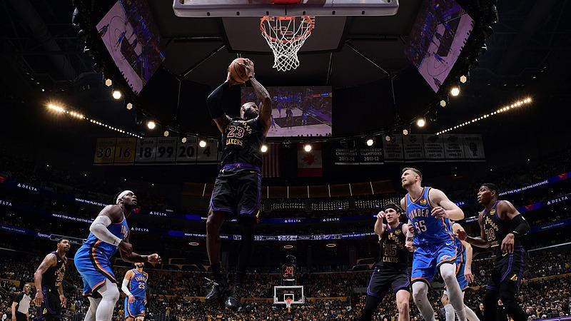 05月12日NBA季后赛西部半决赛G4 雷霆 - 湖人 全场录像