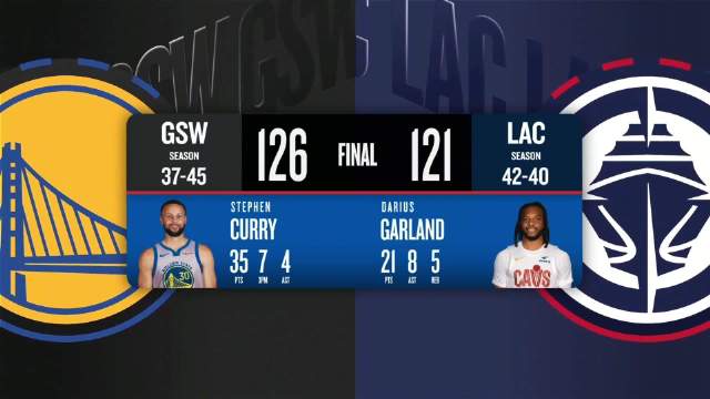 04月16日NBA附加赛4 勇士 - 快船 全场录像